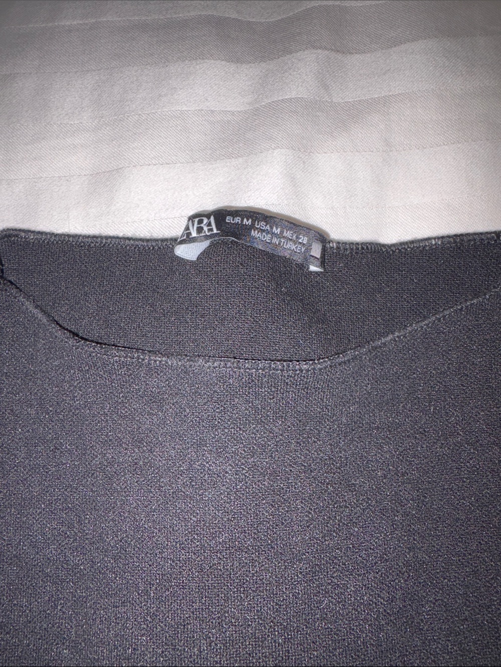 Zara Classic Black Women's Knit Dress - Picture 2 of 4